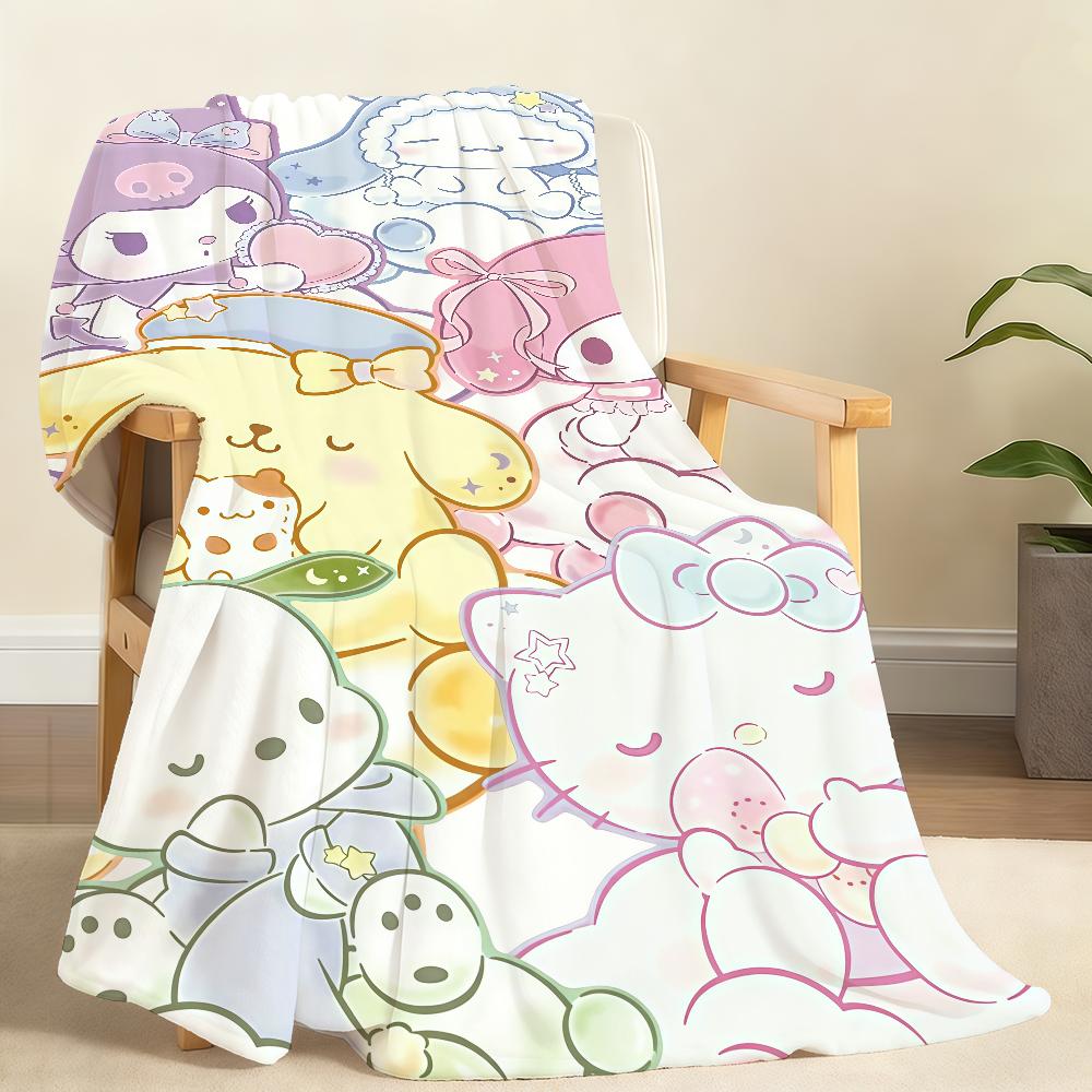 K-Kawaii H-HelloKitty K-Kuromi Blanket Soft Throw Blanket for Home Bedroom Bed Sofa Picnic Travel Office Rest Cover Blanket Gift 100x150cm
K-Kawaii H-HelloKitty K-Kuromi Blanket Soft Throw Blanket for Home Bedroom Bed Sofa Picnic Travel Office Rest Cover Blanket Gift 100x150cm
