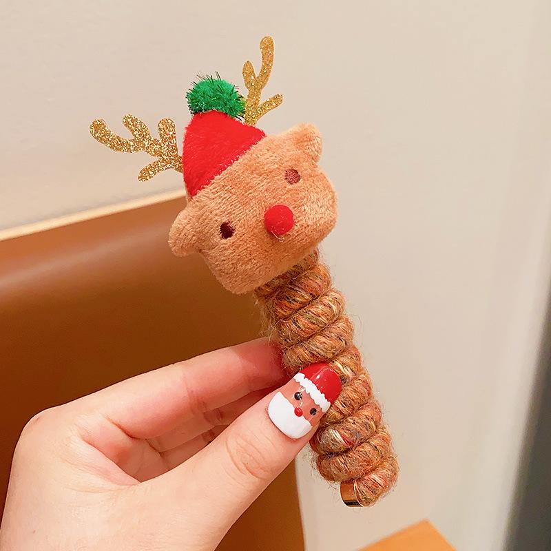 1/2PCS Christmas Spiral Hair Ties For Women | Elastic Hair Ties Snowflake Colorful Christmas Glove Candy Cane Charm | Holidy Gif 1PCS
1/2PCS Christmas Spiral Hair Ties For Women | Elastic Hair Ties Snowflake Colorful Christmas Glove Candy Cane Charm | Holidy Gif 1PCS