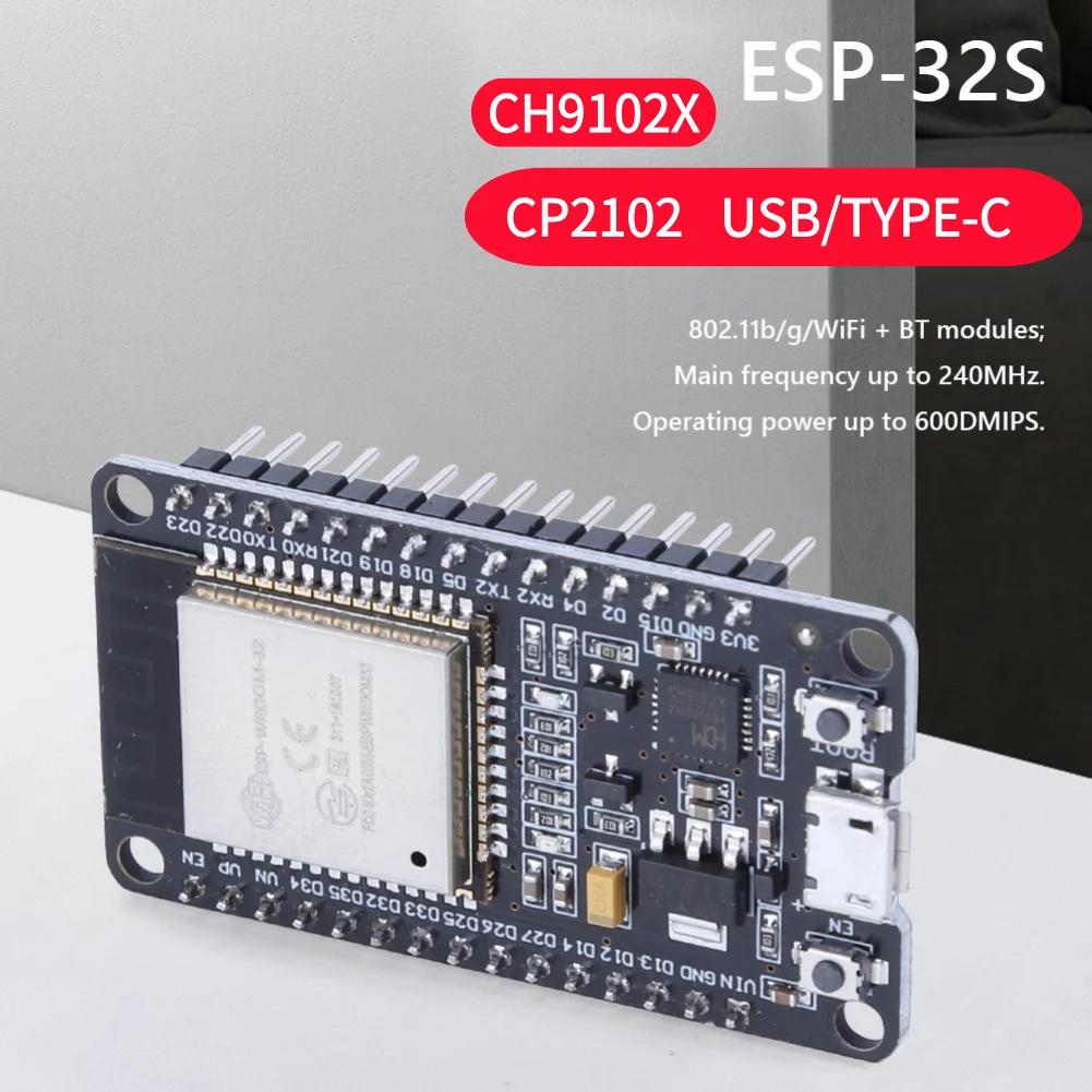 ESP-32S ESP-WROOM-32E WiFi Development Board WiFi+Bluetooth-Compatible Low Power Consumption Module Kits Accessories
ESP-32S ESP-WROOM-32E WiFi Development Board WiFi+Bluetooth-Compatible Low Power Consumption Module Kits Accessories
