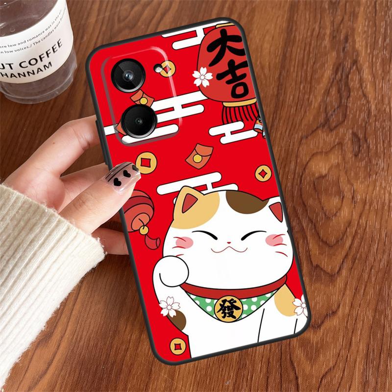 Maneki Neko Lucky Money Cat For Realme GT7 Pro GT6 15 10 11 12 13 14 Pro Plus C75 C65 C55 C63 C61 C53 C67 C35 C71 Case Realme GT7
Maneki Neko Lucky Money Cat For Realme GT7 Pro GT6 15 10 11 12 13 14 Pro Plus C75 C65 C55 C63 C61 C53 C67 C35 C71 Case Realme GT7