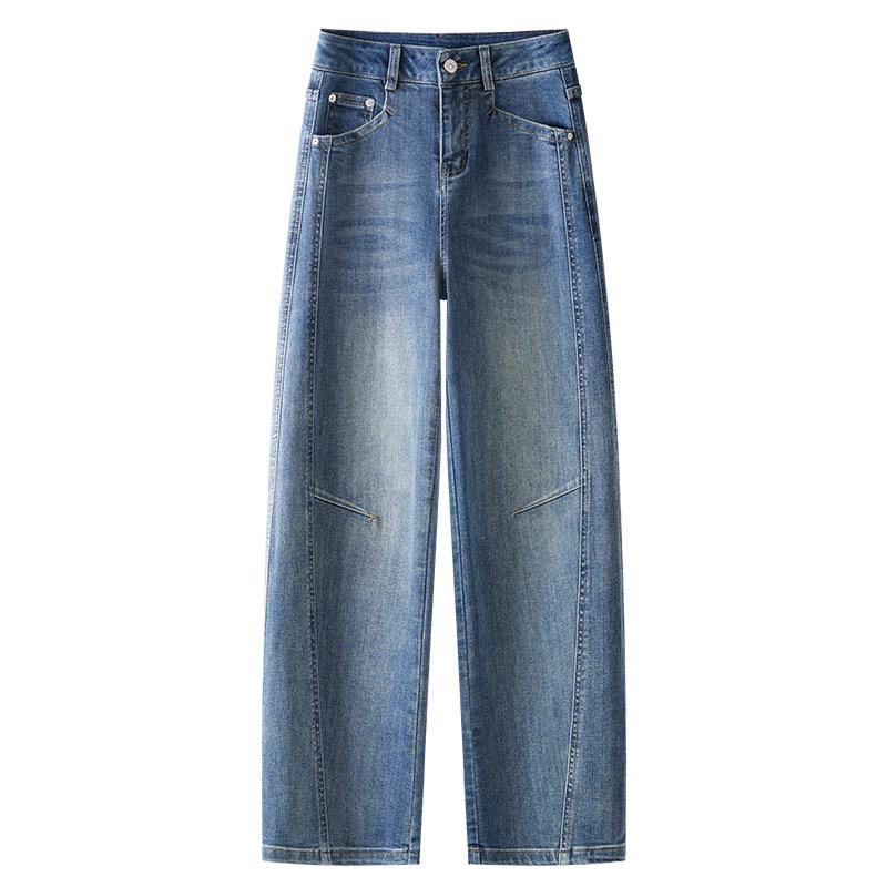 Women s 2025 Blue High-Waisted Slimming Wide-Leg Scimitar Jeans - Fashionable & Versatile Spring Pants 4XL синий
Women s 2025 Blue High-Waisted Slimming Wide-Leg Scimitar Jeans - Fashionable & Versatile Spring Pants 4XL синий