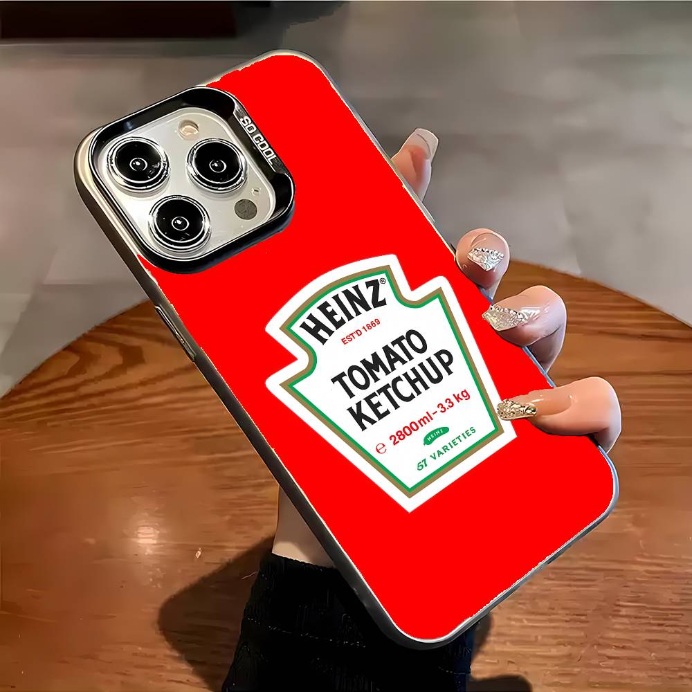 Tomato K-Ketchup Phone Case For IPhone 17 16 15 14 13 12 11 Plus Pro Max Multicolor Aurora Laser Shockproof Funda Cover iPhone15pro
Tomato K-Ketchup Phone Case For IPhone 17 16 15 14 13 12 11 Plus Pro Max Multicolor Aurora Laser Shockproof Funda Cover iPhone15pro