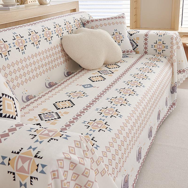 Водонепроницаемая мочестойкая ткань для чехла для дивана, универсальная для всех сезонов, симпатичное стильное полотенце для полного чехла для дивана, новая подушка для чехла для дивана 180*130cm