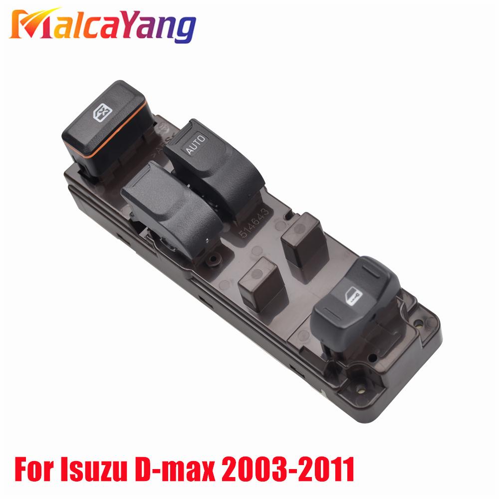 Master Power Window Switch 897400382D For Isuzu D-max 2003 2004 2005 2006 2007 2008 2009 2010 2011 RHD 2 Door
Master Power Window Switch 897400382D For Isuzu D-max 2003 2004 2005 2006 2007 2008 2009 2010 2011 RHD 2 Door