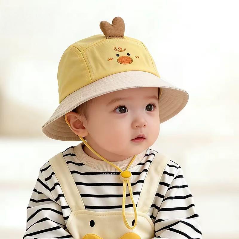 Super Cute Unisex Kids Cartoon Sun Hat: Windproof, Wide Brim, Versatile, Lightweight Spring Protection. Recommended for ages 1-4 / 48-51CM жёлтый
Super Cute Unisex Kids Cartoon Sun Hat: Windproof, Wide Brim, Versatile, Lightweight Spring Protection. Recommended for ages 1-4 / 48-51CM жёлтый