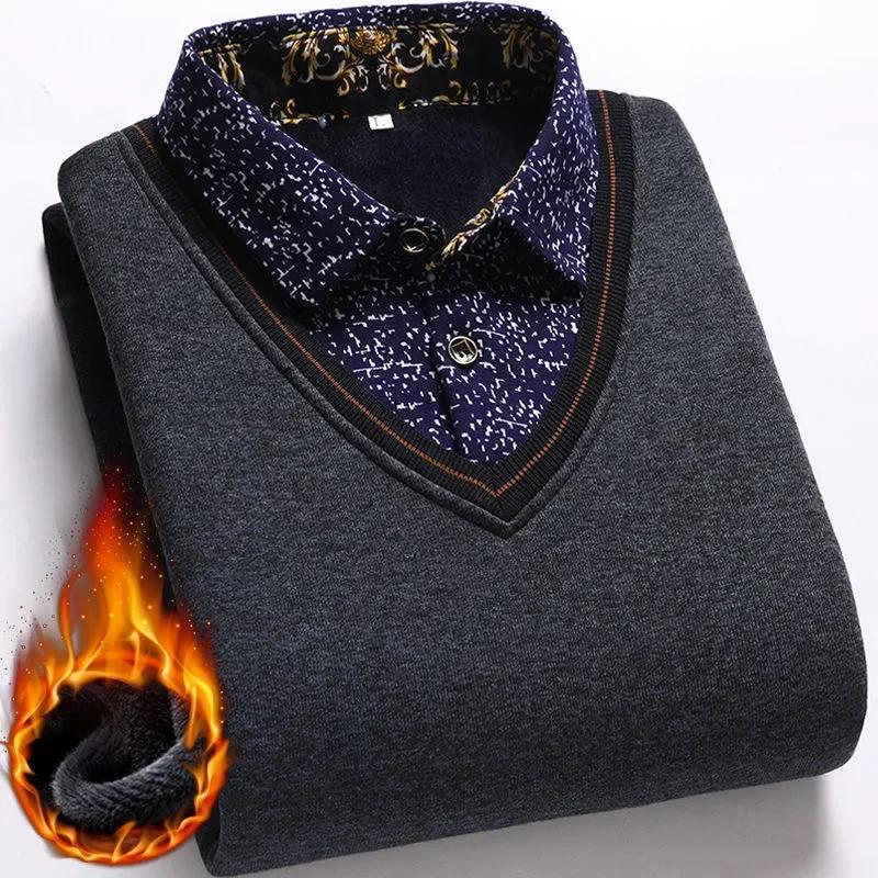 Новинка 2025 года, осенне-зимний мужской шерстяной свитер с воротником-стойкой, модный клетчатый однотонный утолщенный теплый флис высокого качества, универсальный повседневный 3XL
Новинка 2025 года, осенне-зимний мужской шерстяной свитер с воротником-стойкой, модный клетчатый однотонный утолщенный теплый флис высокого качества, универсальный повседневный 3XL