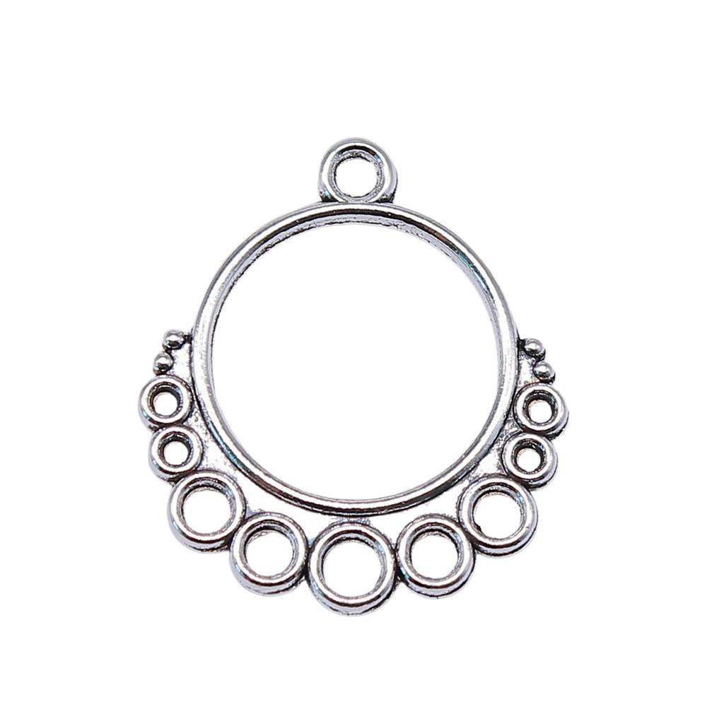 10шт Круглый пористый серьга Разъем Ювелирные компоненты Аксессуары Антикварное серебро Цвет Цинковый сплав 27X24mm
10шт Круглый пористый серьга Разъем Ювелирные компоненты Аксессуары Антикварное серебро Цвет Цинковый сплав 27X24mm