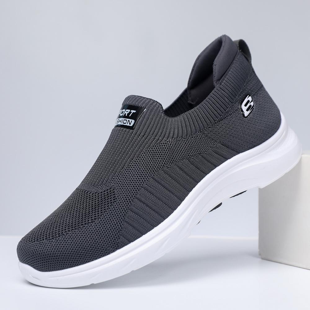 Popular men s shoes spring and summer high elastic breathable mesh fashion casual one-pedal men s running sports trendy shoes 39 синий
Popular men s shoes spring and summer high elastic breathable mesh fashion casual one-pedal men s running sports trendy shoes 39 синий