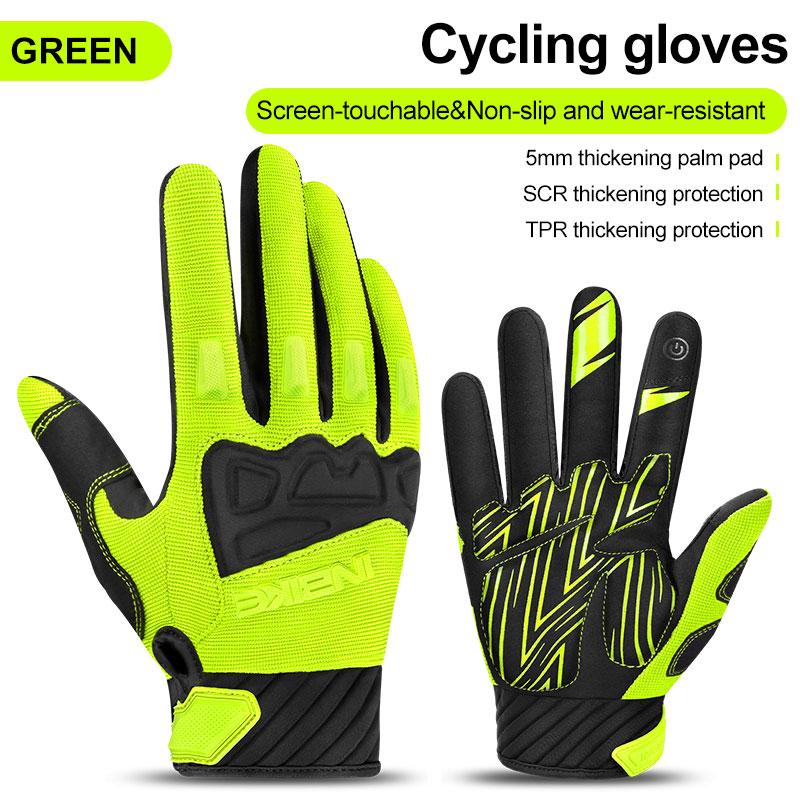 INBIKE Men s Cycling Gloves Touchscreen MTB Cycling Bicycle Riding Gloves for Men Bike Sports Gloevs Motorcycle MTB Accessories S зелений
INBIKE Men s Cycling Gloves Touchscreen MTB Cycling Bicycle Riding Gloves for Men Bike Sports Gloevs Motorcycle MTB Accessories S зелений