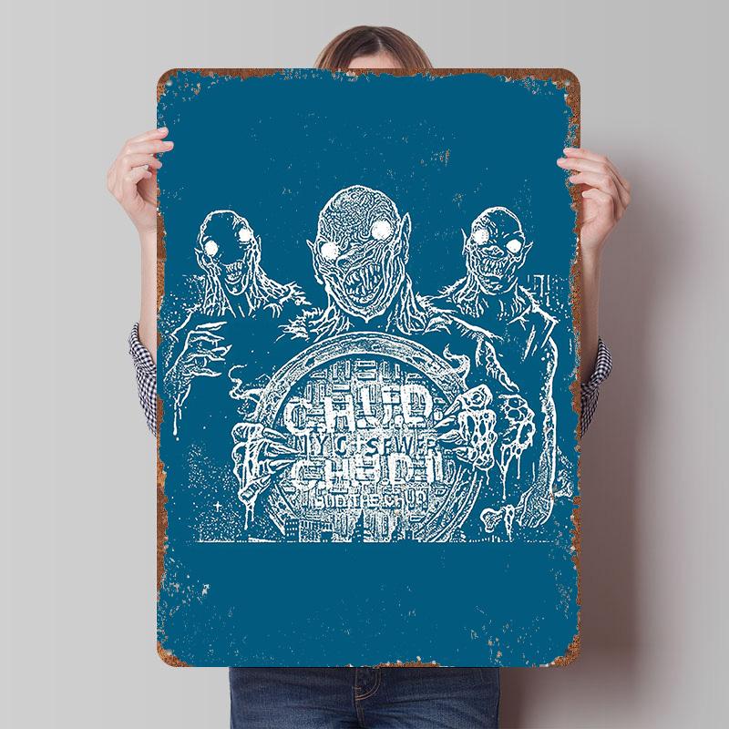 CHUD Poster Customized Wall Art Vintage Metal Signs Retro Tin Plaque for Man Cave Coffee Bar Accessories Wand Deko Desk Decor 20x30cm(7.8x11.8inch)
CHUD Poster Customized Wall Art Vintage Metal Signs Retro Tin Plaque for Man Cave Coffee Bar Accessories Wand Deko Desk Decor 20x30cm(7.8x11.8inch)