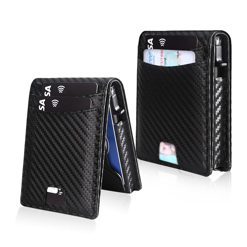 2026 Vertical Bi-Fold Men s Genuine Leather Card Holder Multifunctional Metal RFID Blocking Anti-Theft Slim Wallet Premium Quality углеродного волокна черного
2026 Vertical Bi-Fold Men s Genuine Leather Card Holder Multifunctional Metal RFID Blocking Anti-Theft Slim Wallet Premium Quality углеродного волокна черного