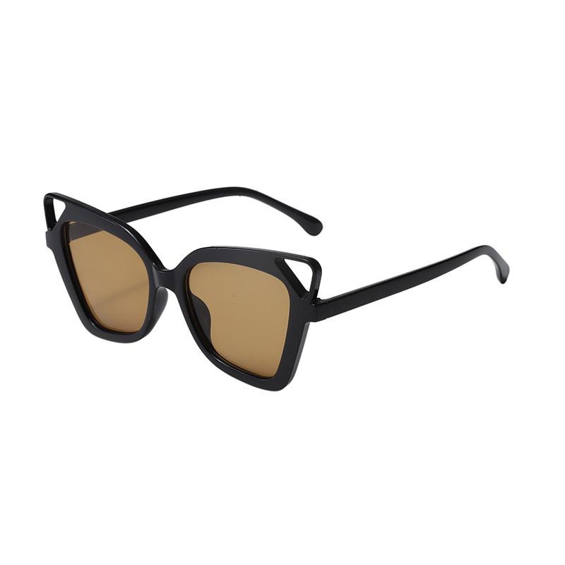 Fashion Cat Eye Sunglasses With Uv400 Protection And Geometric Frame For Summer Outings BlackFrameBrownLens
Fashion Cat Eye Sunglasses With Uv400 Protection And Geometric Frame For Summer Outings BlackFrameBrownLens