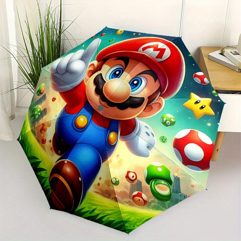 1pc Mario Mushroom Umbrella - Automatic Opening/Closing, Portable 3-Fold Design, Outdoor, for Fans, Travelers & Daily Use - Perfect Gift for Fest
1pc Mario Mushroom Umbrella - Automatic Opening/Closing, Portable 3-Fold Design, Outdoor, for Fans, Travelers & Daily Use - Perfect Gift for Fest