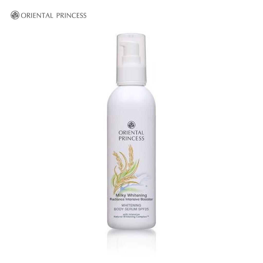 ORIENTAL PRINCESS Milky Whitening Radiance Intensiv Booster Отбеливающая сыворотка для тела SPF25 200 мл
ORIENTAL PRINCESS Milky Whitening Radiance Intensiv Booster Отбеливающая сыворотка для тела SPF25 200 мл