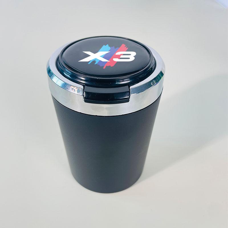 Car ashtray with blue LED light is suitable for BMW X3 car interior accessories чорний
Car ashtray with blue LED light is suitable for BMW X3 car interior accessories чорний