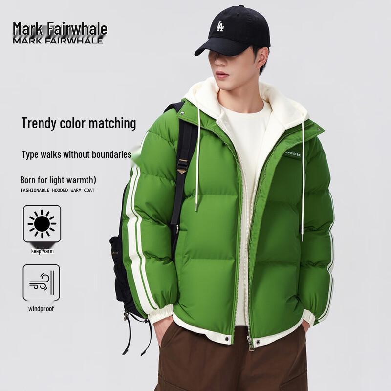 Mark Hua Fei Men s Faux Two-Piece Color Block Hooded Padded Winter Jacket 2XL
Mark Hua Fei Men s Faux Two-Piece Color Block Hooded Padded Winter Jacket 2XL