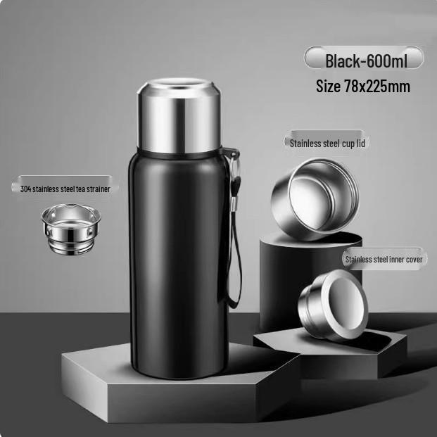 Drop-Resistant 316 Stainless Steel Travel Thermos Pot for Men - Portable, Large Capacity Outdoor Water Cup 316 Stainless Steel
Drop-Resistant 316 Stainless Steel Travel Thermos Pot for Men - Portable, Large Capacity Outdoor Water Cup 316 Stainless Steel