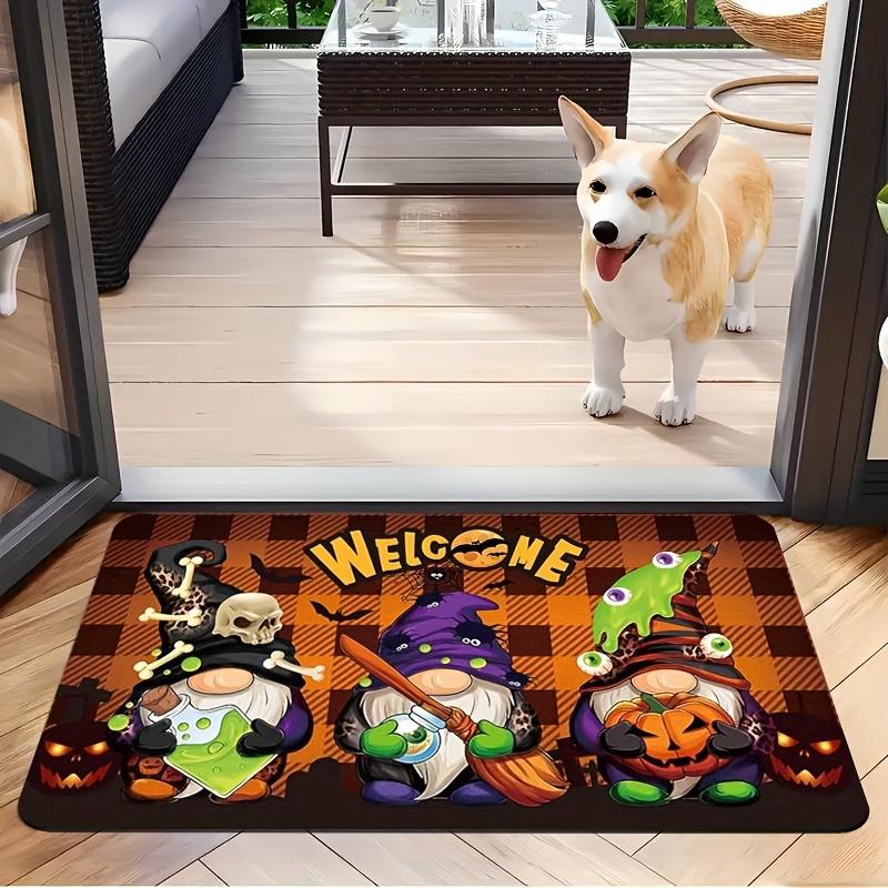 1 шт. Хэллоуинский коврик в форме гнома-ведьмы, фланелевый мягкий прямоугольный придверный коврик для кухни, ванной, крыльца, дома на колесах, сезонное украшение 50X80CM
1 шт. Хэллоуинский коврик в форме гнома-ведьмы, фланелевый мягкий прямоугольный придверный коврик для кухни, ванной, крыльца, дома на колесах, сезонное украшение 50X80CM