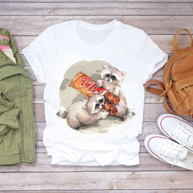 Women Summer T Shirt Small Animals Print Retro Fashion Short Sleeve Tees Casual Printed Tops 8XL
Women Summer T Shirt Small Animals Print Retro Fashion Short Sleeve Tees Casual Printed Tops 8XL