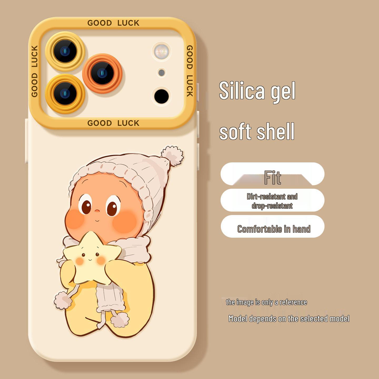 Hat Star Silicone Protection Case for Apple 17, 16plus, 15, 12mini, 13promax iPhone 15 Pro Max
Hat Star Silicone Protection Case for Apple 17, 16plus, 15, 12mini, 13promax iPhone 15 Pro Max