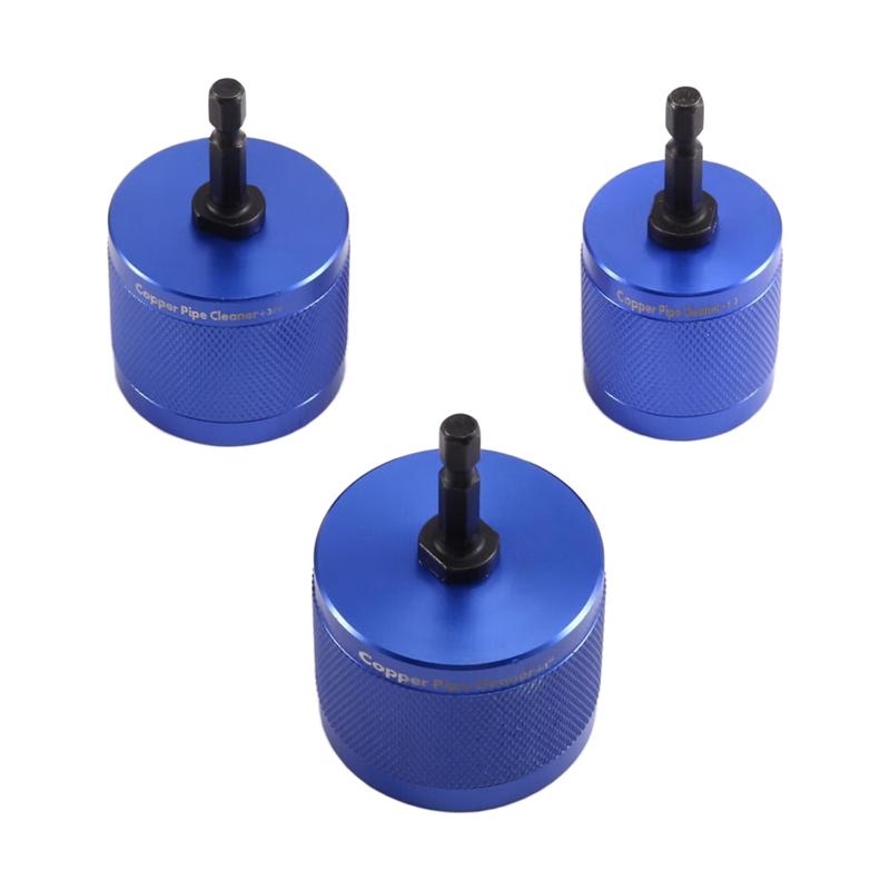 3Pcs Copper Pipe Cleaner Set,1/2In 3/4In 1In Metal HVAC & Plumbing Brushes,Copper Bristles For Drain,Vent,Pipe Cleaning синій
3Pcs Copper Pipe Cleaner Set,1/2In 3/4In 1In Metal HVAC & Plumbing Brushes,Copper Bristles For Drain,Vent,Pipe Cleaning синій