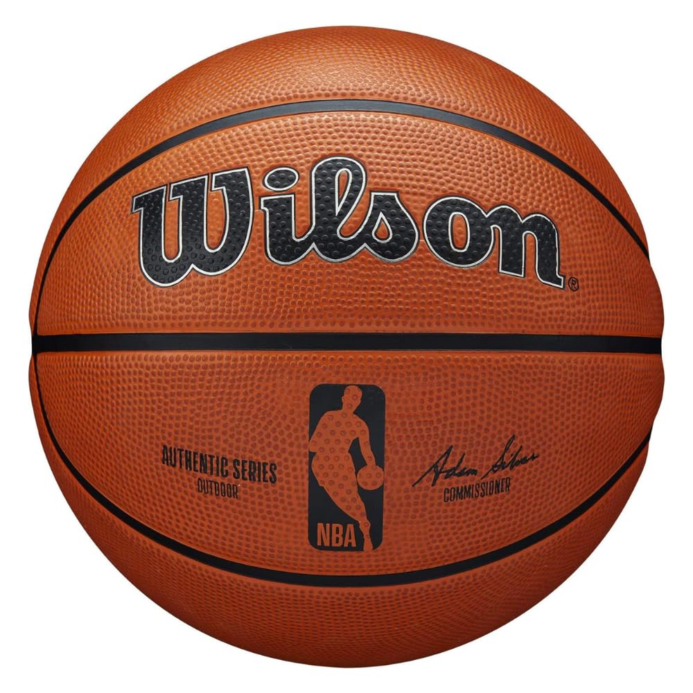 Wilson Баскетбольные мячи NBA Authentic Series для улицы, размеры дюймов - 7-29,5
Wilson Баскетбольные мячи NBA Authentic Series для улицы, размеры дюймов - 7-29,5