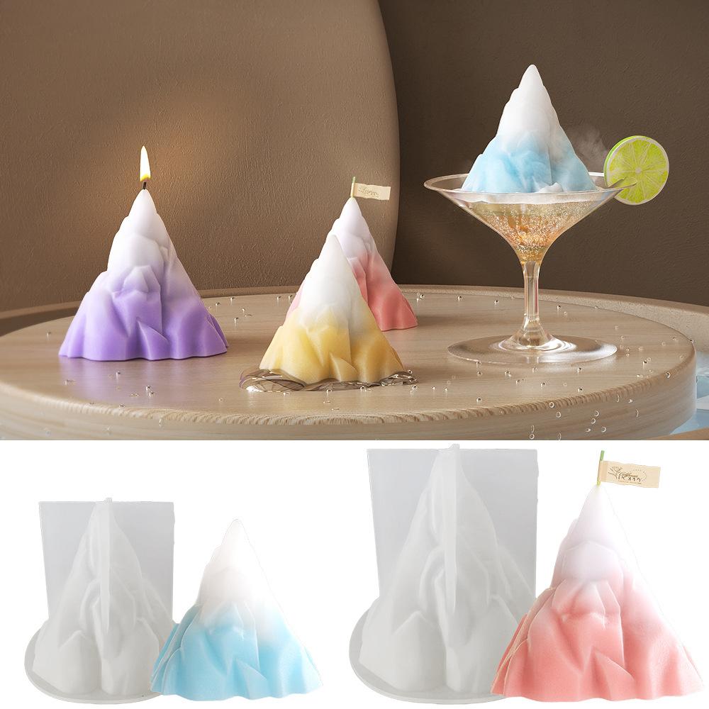 DIY, Snow Mountain Aromatherapy, Candle Mold, Flame Mountain, Single Stereoscopic Cone, Iceberg, Ice Cream, Gypsum Silicone Mold Pack of 1
DIY, Snow Mountain Aromatherapy, Candle Mold, Flame Mountain, Single Stereoscopic Cone, Iceberg, Ice Cream, Gypsum Silicone Mold Pack of 1