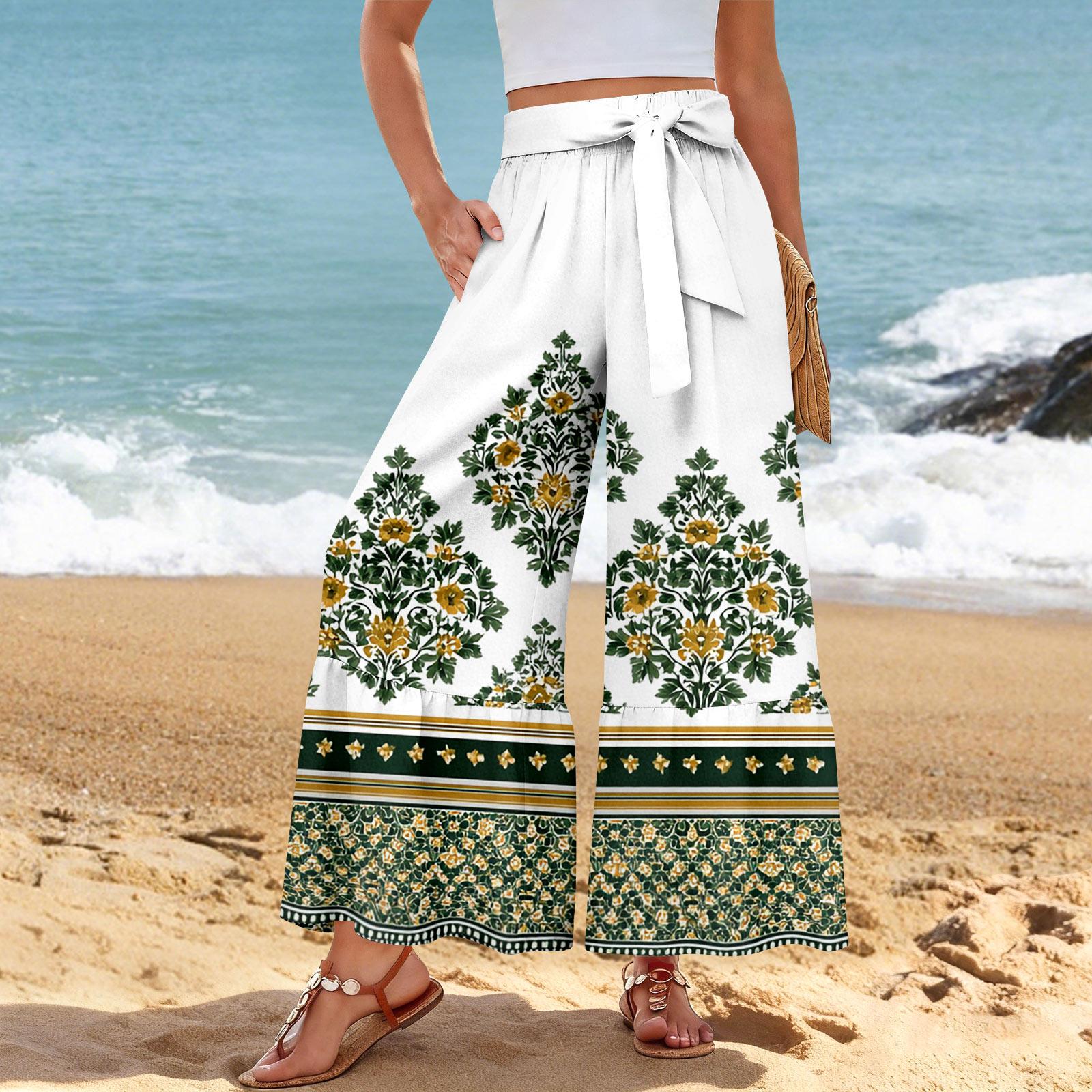 Women s Wide-Leg Casual Pants, Stretch, High Waist, Ruffled Hem, Wide Legs, Belted, And Pockets XL білий
Women s Wide-Leg Casual Pants, Stretch, High Waist, Ruffled Hem, Wide Legs, Belted, And Pockets XL білий