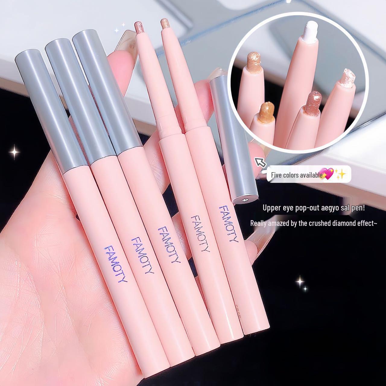 MOTY Slim Waterproof Shimmer Gel Eyeliner: Long-Lasting, Smudge-Proof, Fine Glitter Under-Eye Pen.
MOTY Slim Waterproof Shimmer Gel Eyeliner: Long-Lasting, Smudge-Proof, Fine Glitter Under-Eye Pen.