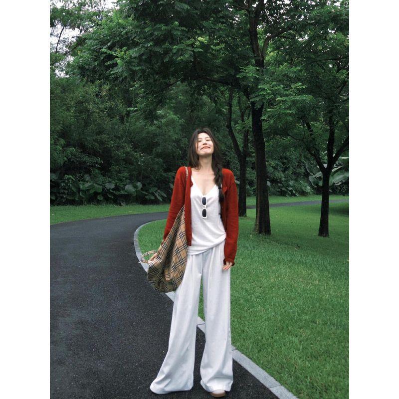 Red Knitting Cardigan Early Autumn Women s New 2024 Outer Match Short Sweater Jacket Long-Sleeved Tops Bottoming Shirt Red 2XL
Red Knitting Cardigan Early Autumn Women s New 2024 Outer Match Short Sweater Jacket Long-Sleeved Tops Bottoming Shirt Red 2XL