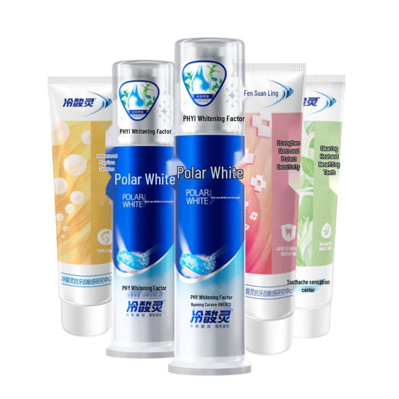 Cold Acid Ling Multi-Effect Toothpaste Family Bundle
Cold Acid Ling Multi-Effect Toothpaste Family Bundle
