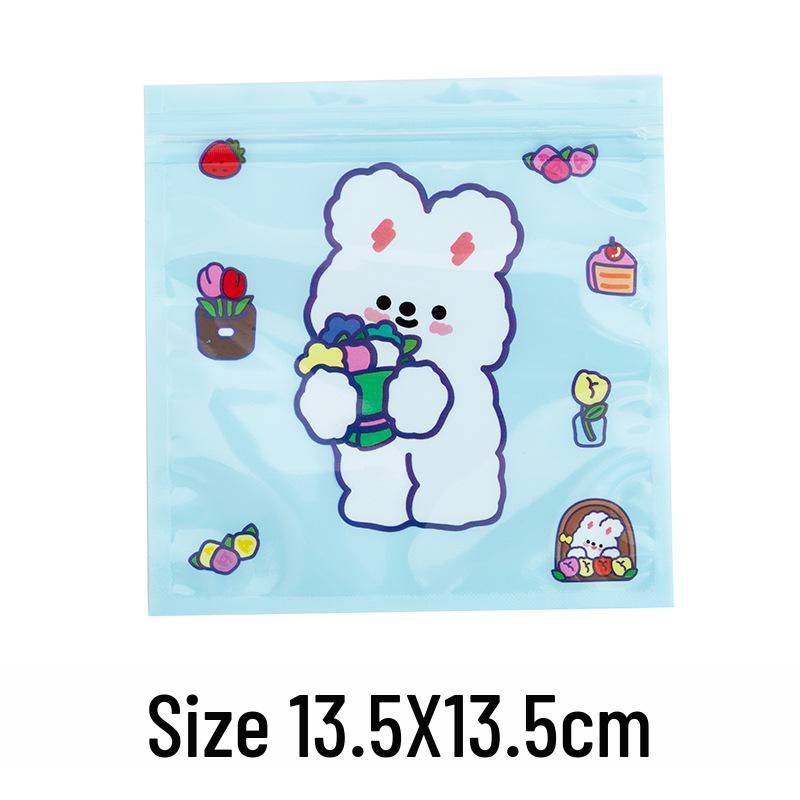 Корейский милый медведь мешок для закусок и конфет с застежкой-молнией для мелких предметов 13.5*13.5
Корейский милый медведь мешок для закусок и конфет с застежкой-молнией для мелких предметов 13.5*13.5
