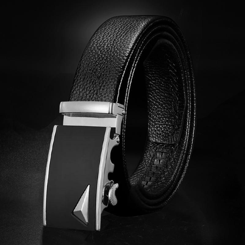 Мужской ремень из коровьей кожи с автоматической пряжкой, новый ремень для брюк, повседневный деловой универсальный ремень для мужчин среднего возраста и молодежи 130cm
Мужской ремень из коровьей кожи с автоматической пряжкой, новый ремень для брюк, повседневный деловой универсальный ремень для мужчин среднего возраста и молодежи 130cm