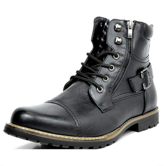 Metal double zipper cross-border motorcycle men s boots Fashion men s leather motorcycle boots M172 48 чёрный
Metal double zipper cross-border motorcycle men s boots Fashion men s leather motorcycle boots M172 48 чёрный