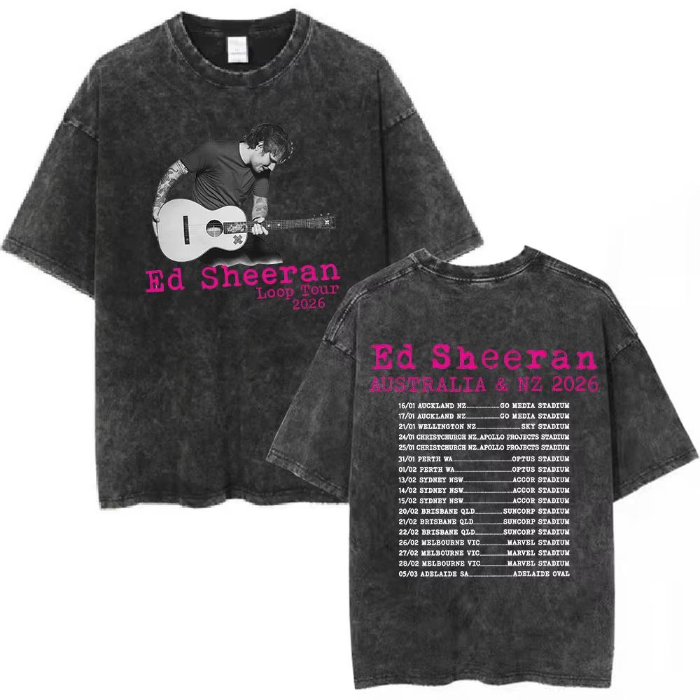 Ed Sheeran Loop Tour Australia 2026 Vintage Washed T-shirt Men s Women Clothing Fashion Hip Hop Cotton Casual Oversized T Shirts S разноцветный
Ed Sheeran Loop Tour Australia 2026 Vintage Washed T-shirt Men s Women Clothing Fashion Hip Hop Cotton Casual Oversized T Shirts S разноцветный
