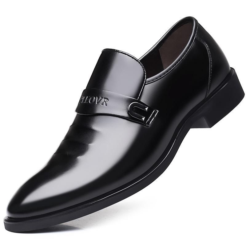 Men s shoes dress leather shoes casual breathable work shoes foot cover height increase versatile wedding shoes 37
Men s shoes dress leather shoes casual breathable work shoes foot cover height increase versatile wedding shoes 37
