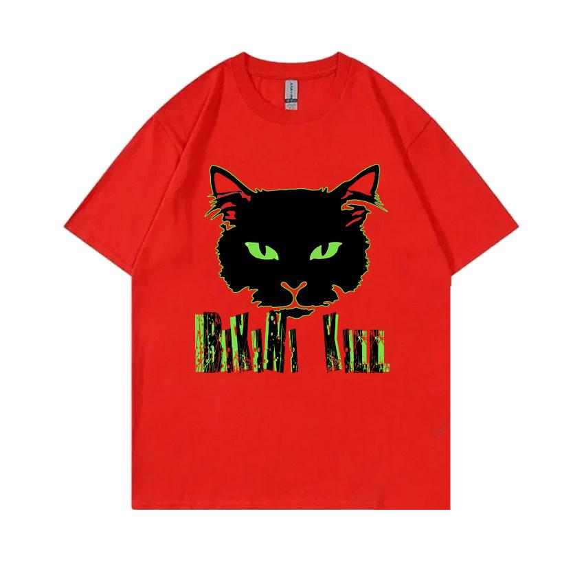 Punk Band Bikini Kill Black Cat Funny Meme Tshirts Kathleen Hanna T Shirts Unisex Women Vintage Rock Oversized Short Sleeve Tshirt S
Punk Band Bikini Kill Black Cat Funny Meme Tshirts Kathleen Hanna T Shirts Unisex Women Vintage Rock Oversized Short Sleeve Tshirt S