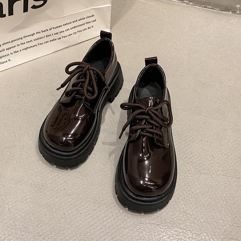 Платформенные маленькие кожаные туфли женские 2025 новые весна и лето универсальные черные j одинарные туфли маффин прилив 36 коричневый
Платформенные маленькие кожаные туфли женские 2025 новые весна и лето универсальные черные j одинарные туфли маффин прилив 36 коричневый