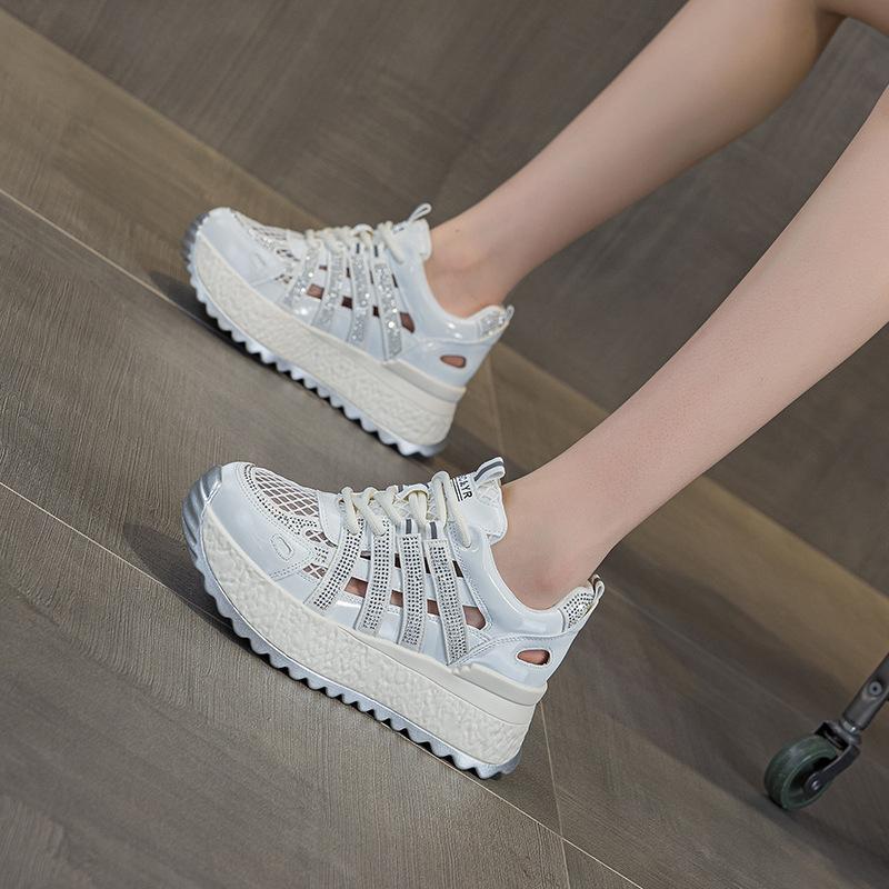 Hollow Daddy Shoes Women s Summer Thick-soled Breathable Mesh Versatile Casual Sports Little White Shoes Women s Shoes 33
Hollow Daddy Shoes Women s Summer Thick-soled Breathable Mesh Versatile Casual Sports Little White Shoes Women s Shoes 33