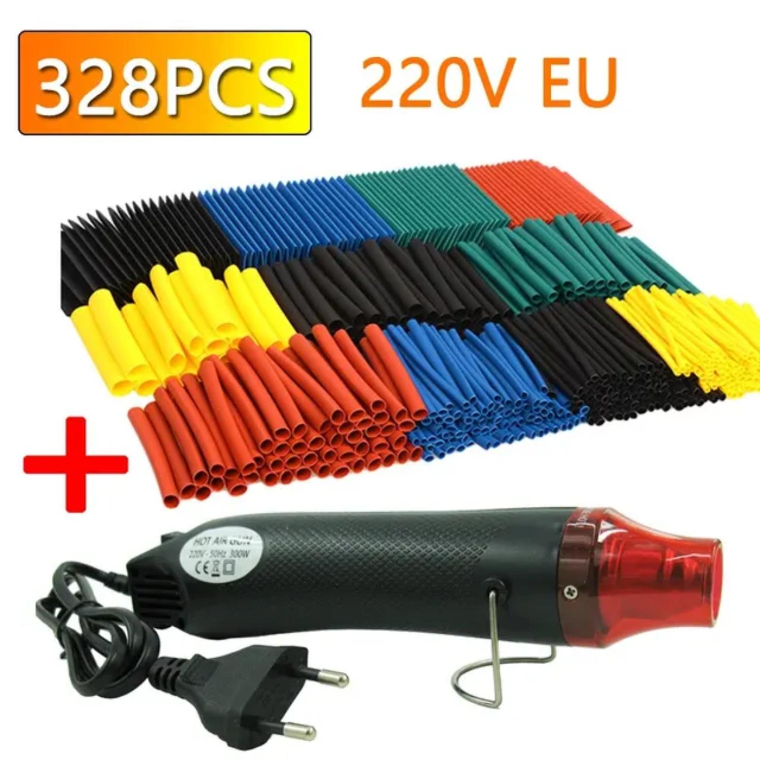 328PCS Heat Shrinkable Tubing Wire Protection Sleeve Insulated Heat Shrinkable Tubing Boxed Color Black Heat Shrinkable Tubing
328PCS Heat Shrinkable Tubing Wire Protection Sleeve Insulated Heat Shrinkable Tubing Boxed Color Black Heat Shrinkable Tubing