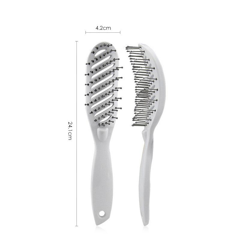 New Heat-Resistant Plastic Lacquered Small Curved Comb Anti-Static Styling Hair Straightening Comb for Grooming білий
New Heat-Resistant Plastic Lacquered Small Curved Comb Anti-Static Styling Hair Straightening Comb for Grooming білий