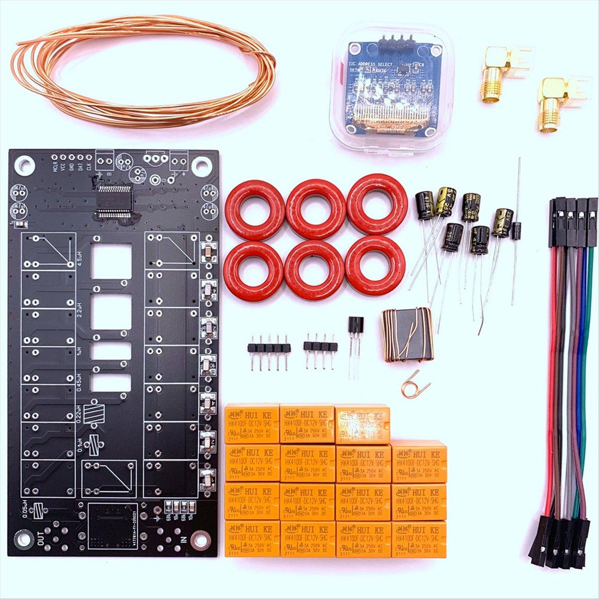 ATU 100 DIY Набори Антенний тюнер DIY Набір N7DDC 7X7 для зв язку China Mainland
ATU 100 DIY Набори Антенний тюнер DIY Набір N7DDC 7X7 для зв язку China Mainland