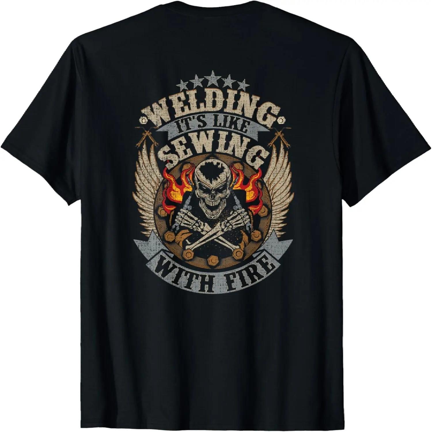 Funny Welding Image On Back Of T-Shirt XXXXXL чорний
Funny Welding Image On Back Of T-Shirt XXXXXL чорний