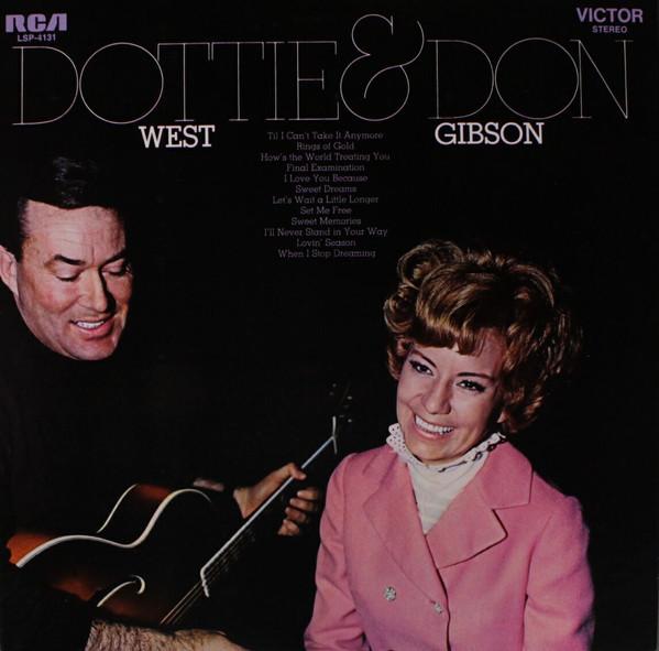 LP Record DOTTIE WEST, DON GIBSON - Dottie & Don LSP4131 RCA VICTOR 1969 US Country Used
LP Record DOTTIE WEST, DON GIBSON - Dottie & Don LSP4131 RCA VICTOR 1969 US Country Used