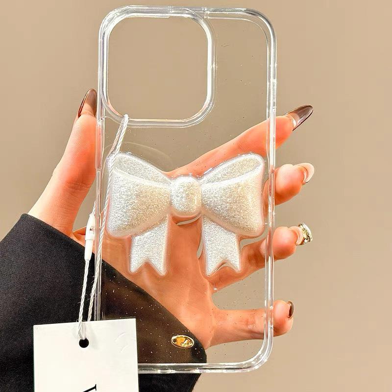 Wind Epoxy Transparent Bow Mobile Phone Case for Iphone16Promax Women s 15 Apple 17 iPhone 17Promax
Wind Epoxy Transparent Bow Mobile Phone Case for Iphone16Promax Women s 15 Apple 17 iPhone 17Promax