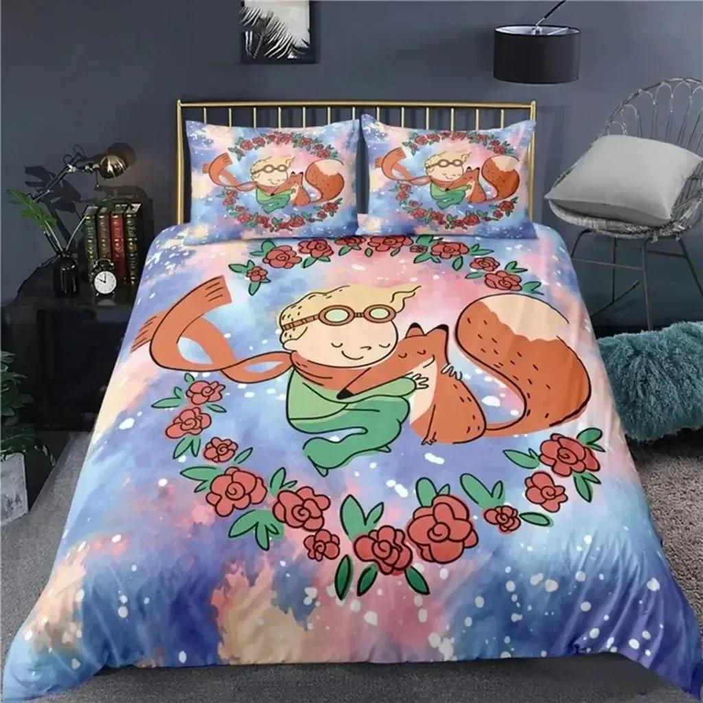 3D Print Anime Little Prince Le Petit Comfortable Duvet Cover Pillowcase Bedding Set Children Bedroom Decoration Home Textile 70x133cm
3D Print Anime Little Prince Le Petit Comfortable Duvet Cover Pillowcase Bedding Set Children Bedroom Decoration Home Textile 70x133cm
