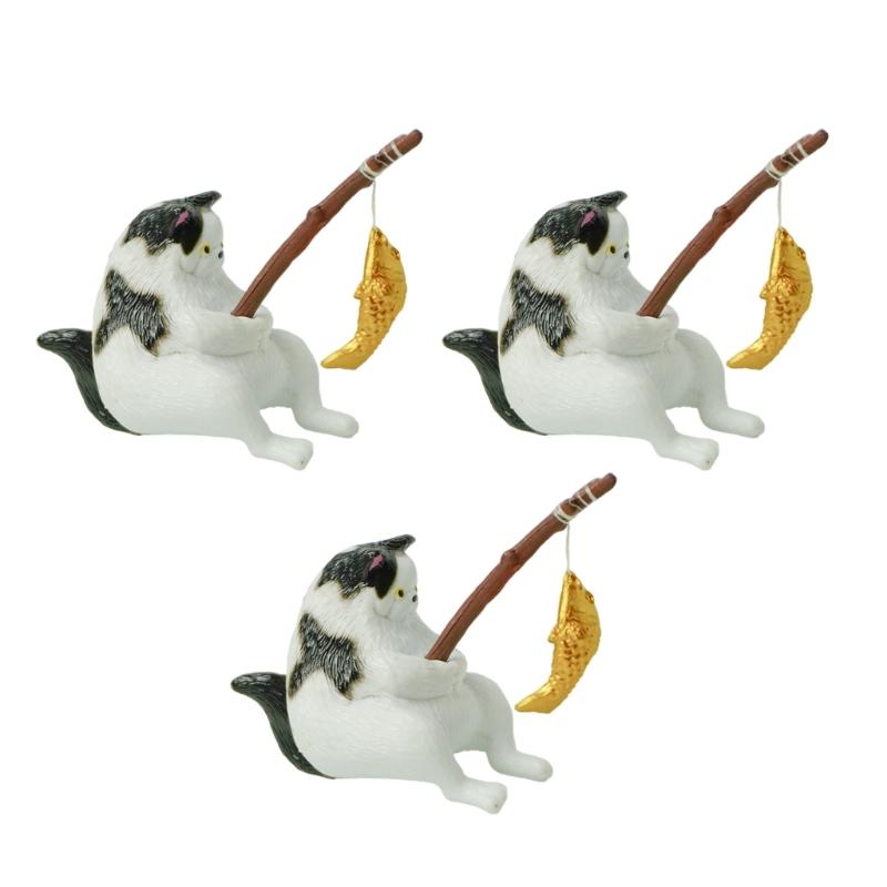 Funny Fishing Kitten for Aquarium Glass WallDecoration Landscaping Cute Kitten FishTank Cartoon Decors Statue PVC 1
Funny Fishing Kitten for Aquarium Glass WallDecoration Landscaping Cute Kitten FishTank Cartoon Decors Statue PVC 1