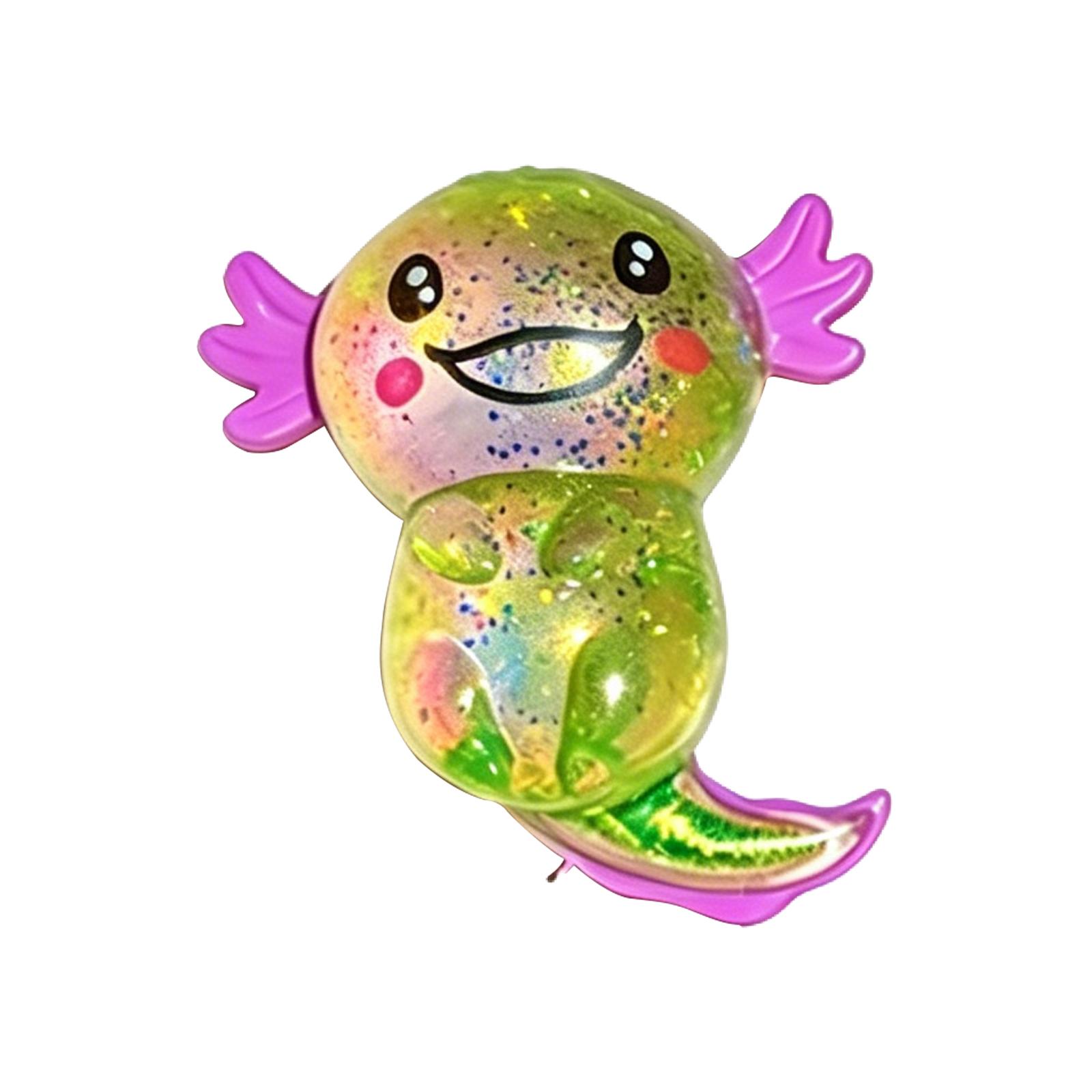 Axolotl Stress Relief Toy Soft Squeeze Sensory Figure Glitter Filled Durable Material for Hand Exercise Relaxation One Size зелёный
Axolotl Stress Relief Toy Soft Squeeze Sensory Figure Glitter Filled Durable Material for Hand Exercise Relaxation One Size зелёный