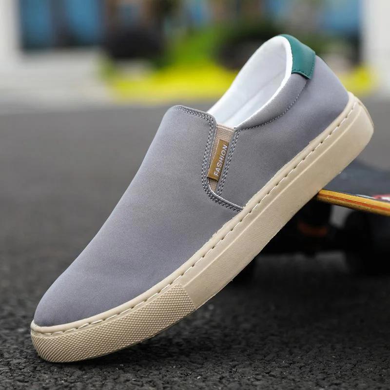 Men Casual Canvas Shoes Comfy Sports Sneakers Outdoor Jogging Shoes Driving Shoes Men Loafers for Office Daily Large Size 39-48 48 сірий колір
Men Casual Canvas Shoes Comfy Sports Sneakers Outdoor Jogging Shoes Driving Shoes Men Loafers for Office Daily Large Size 39-48 48 сірий колір