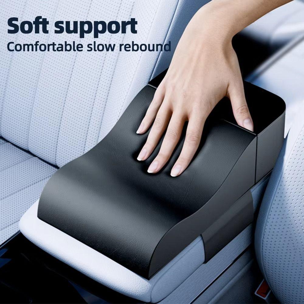 With Cup Holder Car Armrest Cover Height Pad Anti-slip Auto Protection Pad Cover Trucks чорний
With Cup Holder Car Armrest Cover Height Pad Anti-slip Auto Protection Pad Cover Trucks чорний